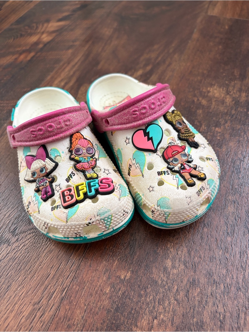 Crocs Kids' LOL Surprise Diva Classic Clogs size 9c